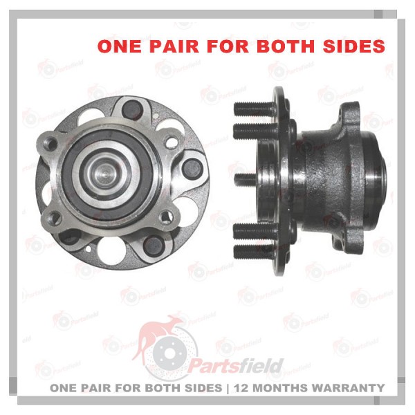 2 x Brand New Honda Accord Euro CL9 REAR Wheel Bearing Hub Assembly 02-08