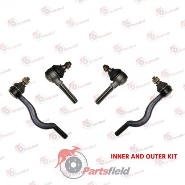 Full set Tie Rod Ends Inner & Outer MITSUBISHI Triton MK 2.4L 2.8L 2WD RWD 96-06