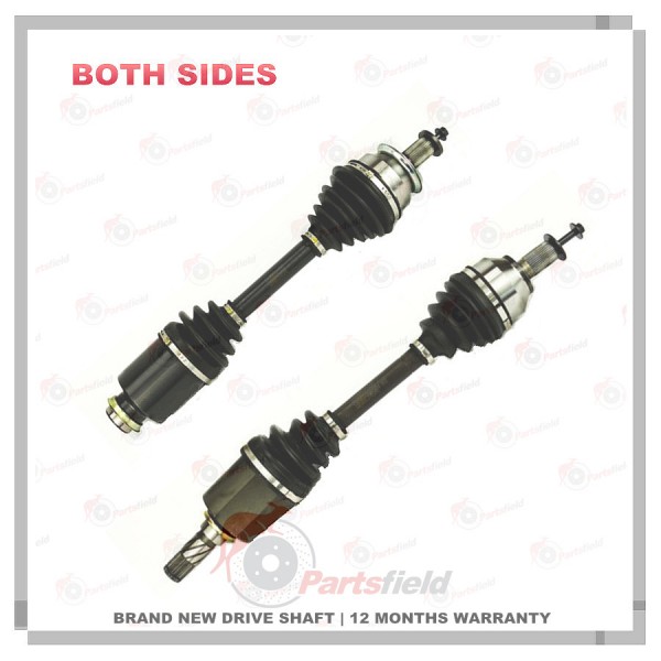 Pair of Mazda 3 BK Series 1 2.0L Automatic CV Joint Drive Shaft 03-05