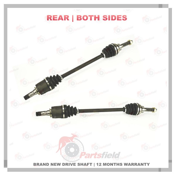Pair of Subaru Impreza GC GF AWD 1.8L REAR CV Drive Shaft (Left or Right) 93-96
