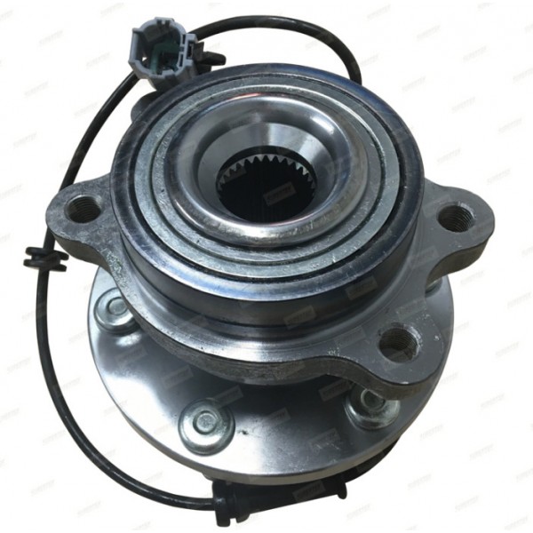 1 x FRONT WHEEL BEARING HUB - NISSAN NAVARA AWD YD25 D22 D40 (THAI) with ABS